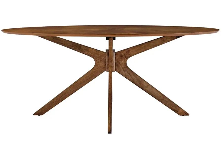 Crossroads Oval Dining Table