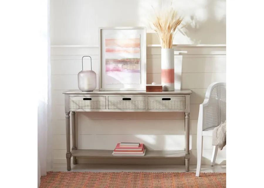 LANDERS 3 DRAWER CONSOLE