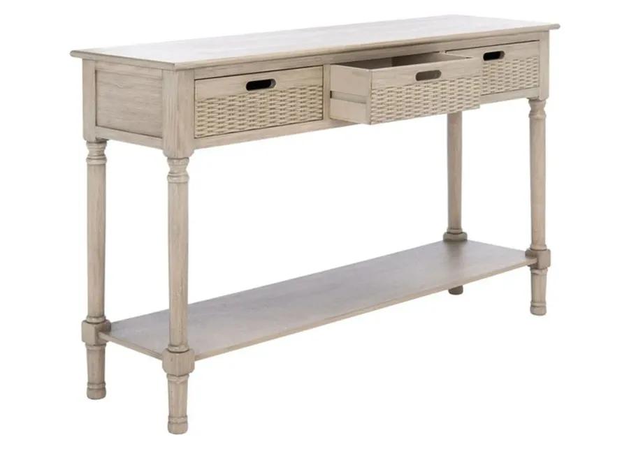 LANDERS 3 DRAWER CONSOLE