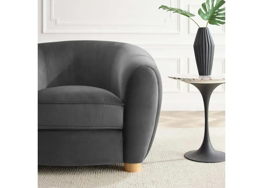 Abundant Performance Velvet Armchair