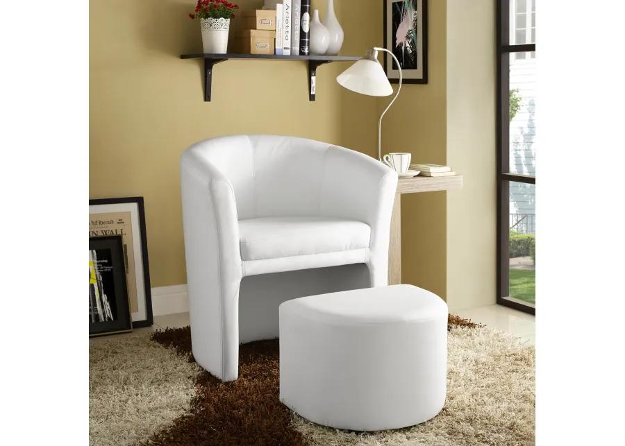 Divulge Armchair and Ottoman