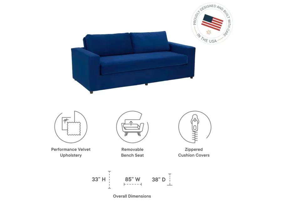 Avendale Velvet Sofa