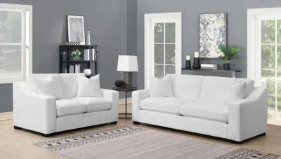 Ashlyn Upholstered Sloped Arms Loveseat