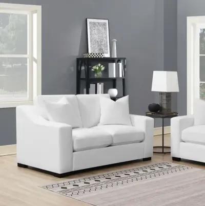 Ashlyn Upholstered Sloped Arms Loveseat