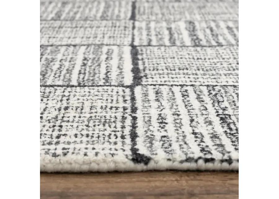 Taylor Charcoal  Wool 7'9" x 9'9" Rectangle Rug