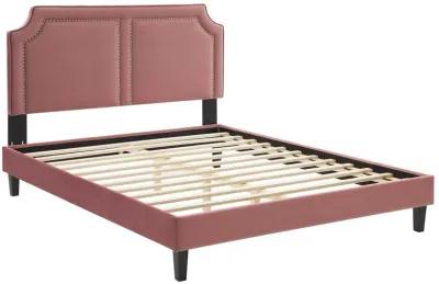 Novi Performance Velvet Queen Bed