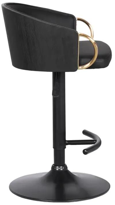 Solstice Faux Leather Swivel Bar Stool 