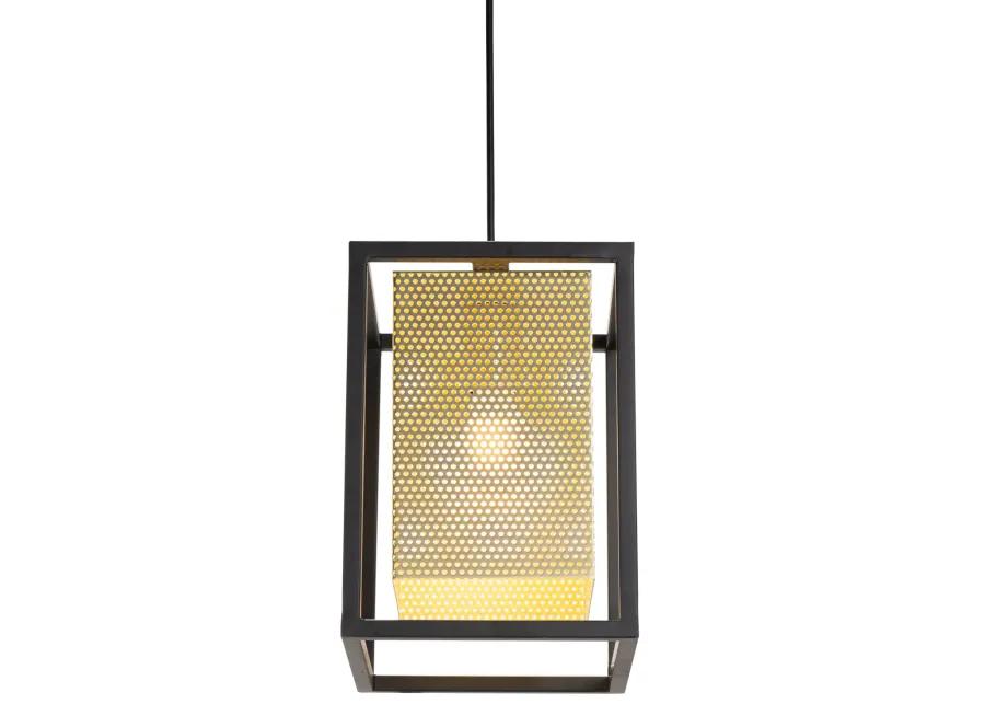 Yves Ceiling Lamp Gold & Black