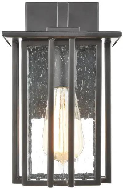 Radnor 10" High 1-Light Outdoor Sconce - Matte Black