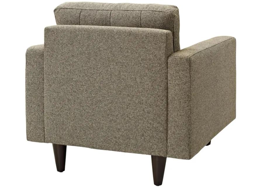 Empress Upholstered Fabric Armchair