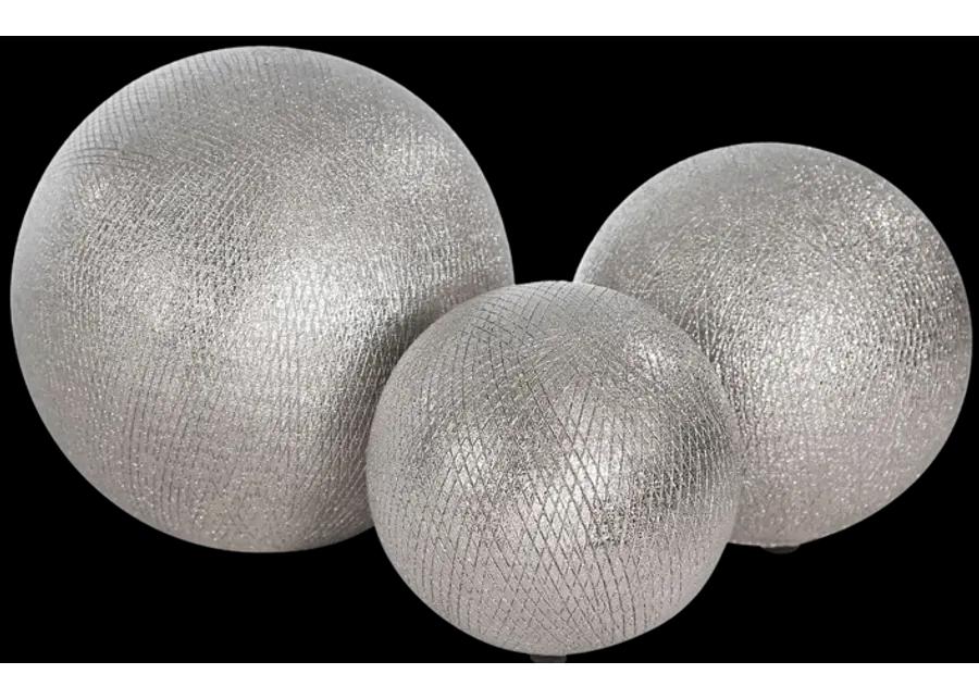 Ceramic Orbs - Set of 3