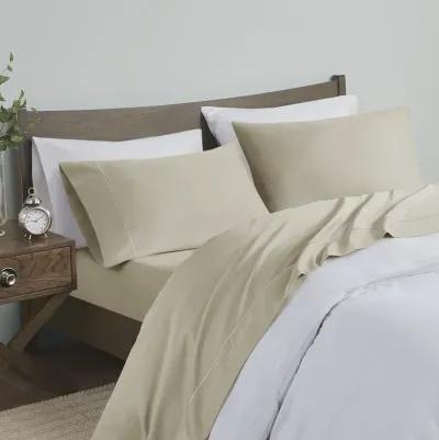 Madison Park 600 Thread Count Sand Pima Cotton Sheet Set