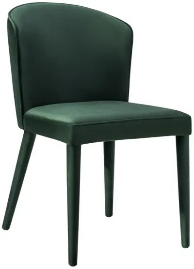 Metropolitan Forest Green Velvet Chair