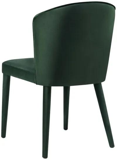 Metropolitan Forest Green Velvet Chair