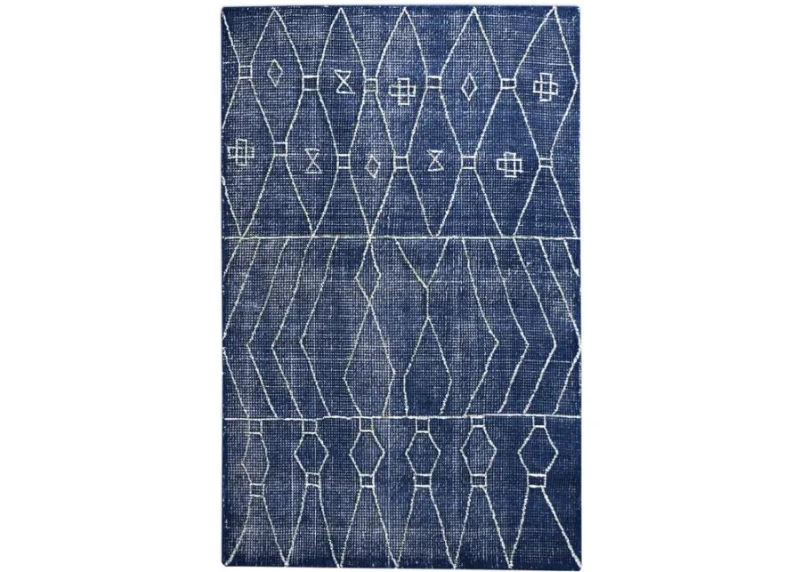 Fressia Blue 8 X 10 Rug