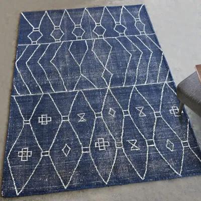 Fressia Blue 8 X 10 Rug