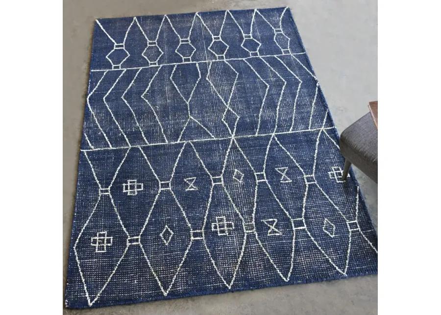 Fressia Blue 8 X 10 Rug