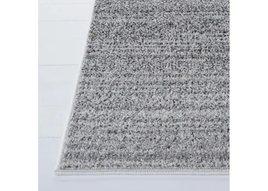 Adirondack Contemporary Grey / Ivory 2'-6" X 6' Powerloomed Rug