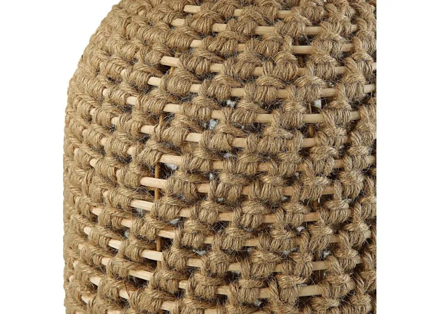 Kendari Rope & Rattan Table Lamp