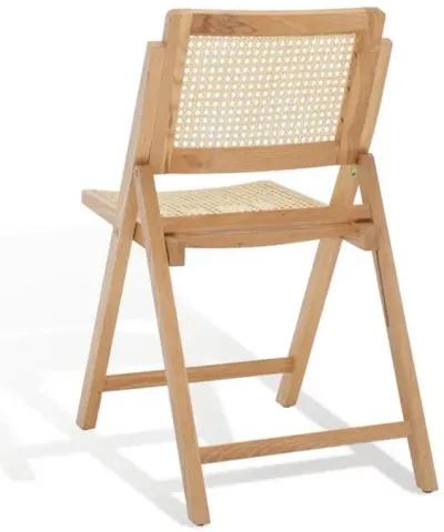 Desiree Cane Folding Dining Chairs