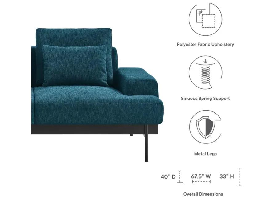 Proximity Upholstered Fabric Loveseat