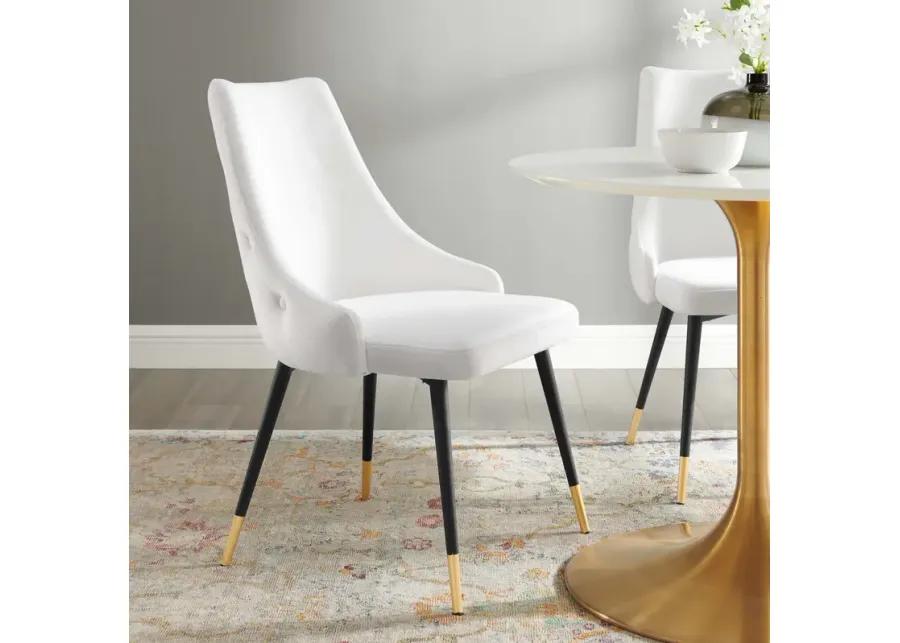 Adorn Tufted Performance Velvet Dining Side Chair