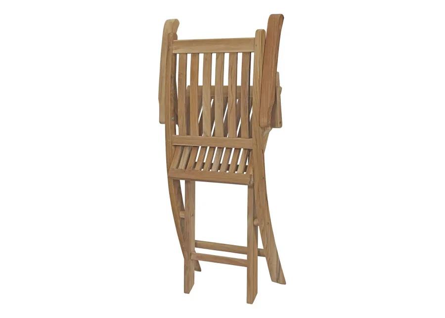 Marina Outdoor Patio Teak Folding Chair