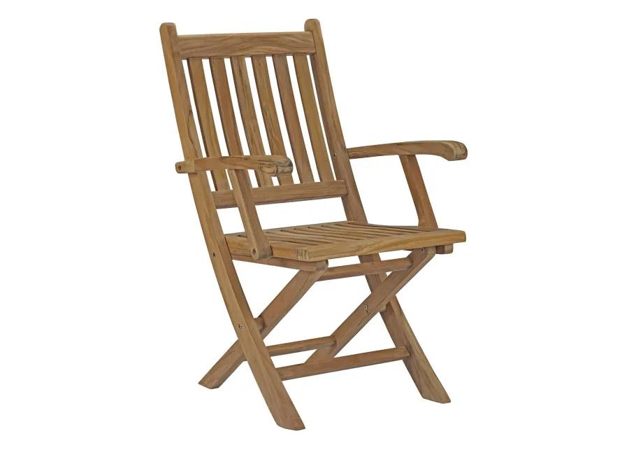 Marina Outdoor Patio Teak Folding Chair