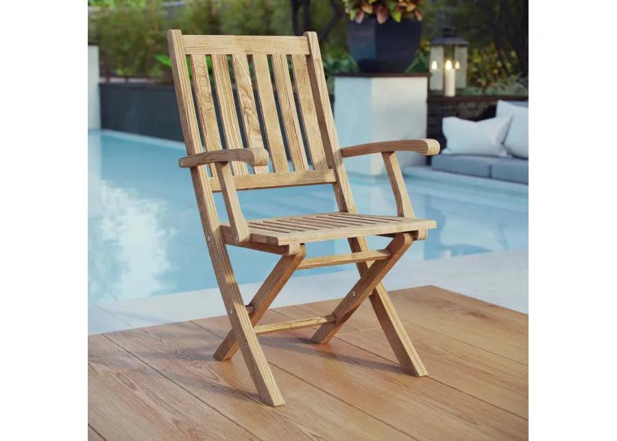 Marina Outdoor Patio Teak Folding Chair