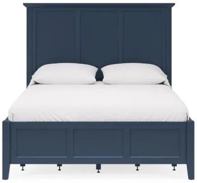 Grace Four Drawer California King-size Platform Storage Bed in Blueberry