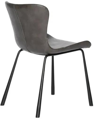 Melody Side Chair in Dark Gray - Set of 2