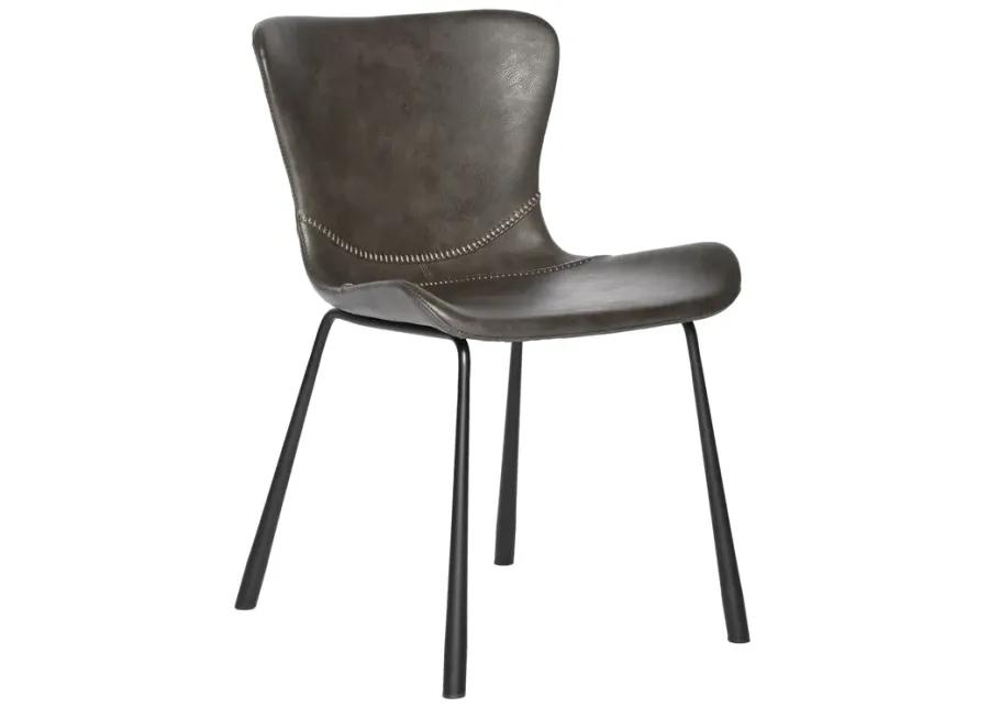 Melody Side Chair in Dark Gray - Set of 2