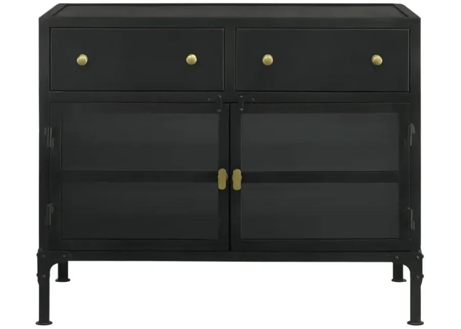 Abbott 2-Drawer Accent Cabinet with Doors