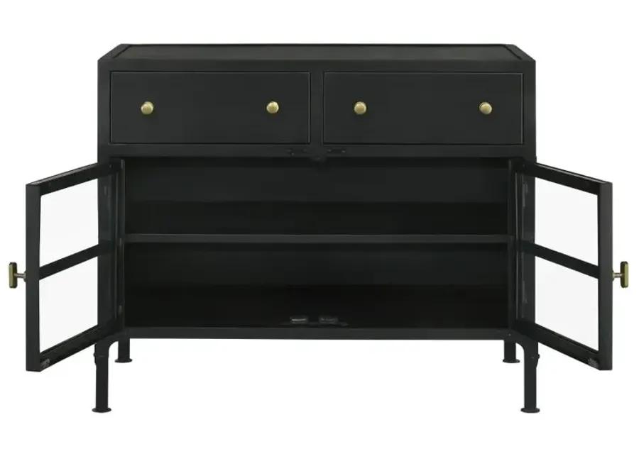 Abbott 2-Drawer Accent Cabinet with Doors