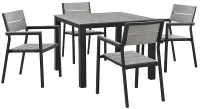 Maine 5 Piece Outdoor Patio Dining Set