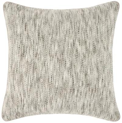 Sharma 22" Cotton Blend Throw Pillow, Beige