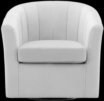 Prospect Performance Velvet Swivel Armchair