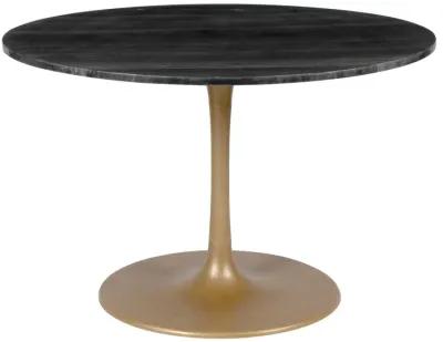 Taj Dining Table Black & Gold