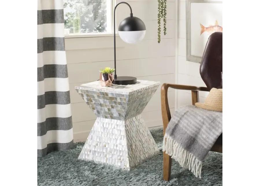 AQUAMARINE SQUARE MOSAIC STOOL