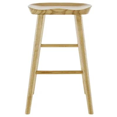 Vieno Bar Stool in Natural - Set of 1