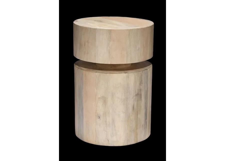 Dylan Wood Round Side Table