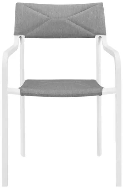 Raleigh Outdoor Patio Aluminum Armchair Set of 2