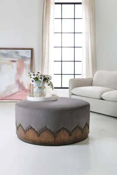 Melange Meyers Cocktail Ottoman