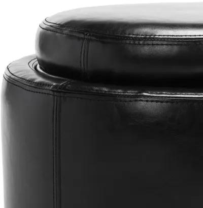 ROUND STORAGE TRAY OTTOMAN