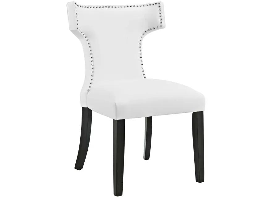 Curve Vinyl Dining Chair