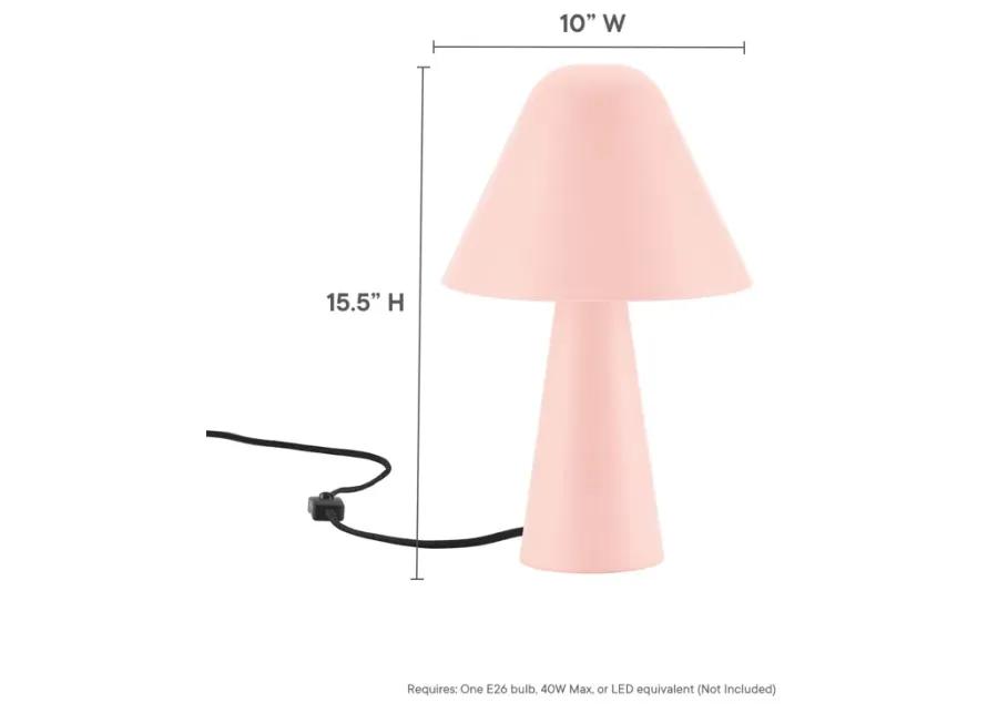 Jovial Metal Mushroom Table Lamp