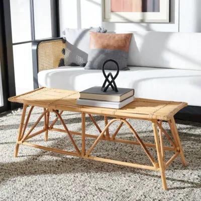 MONTGOMERY RATTAN COFFEE TABLE