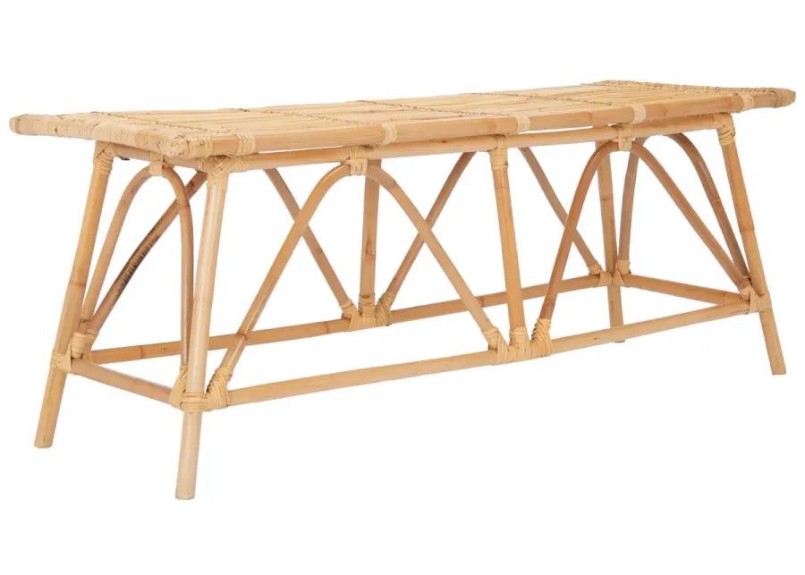 MONTGOMERY RATTAN COFFEE TABLE