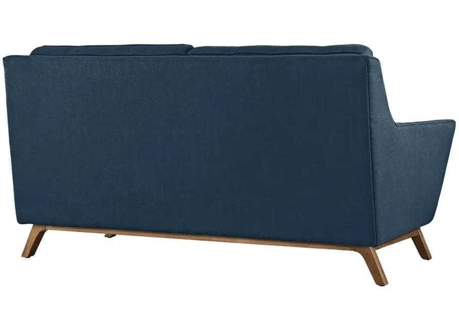 Beguile Upholstered Fabric Loveseat