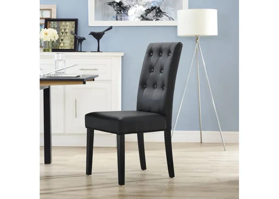 Confer Dining Vinyl Side Chair